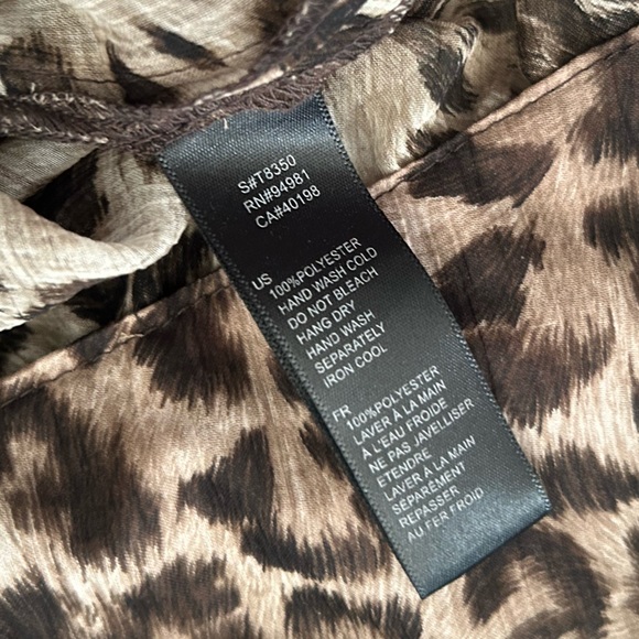 Ladies Forever 21 leopard top - Picture 5 of 6